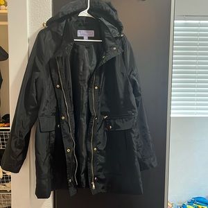 Laura Scott Women’s rain coat Black